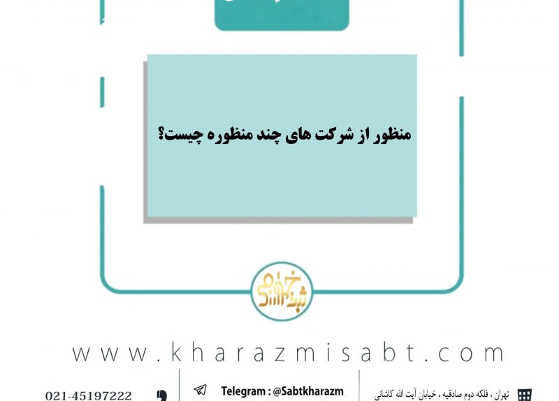 شرکت چند منظوره